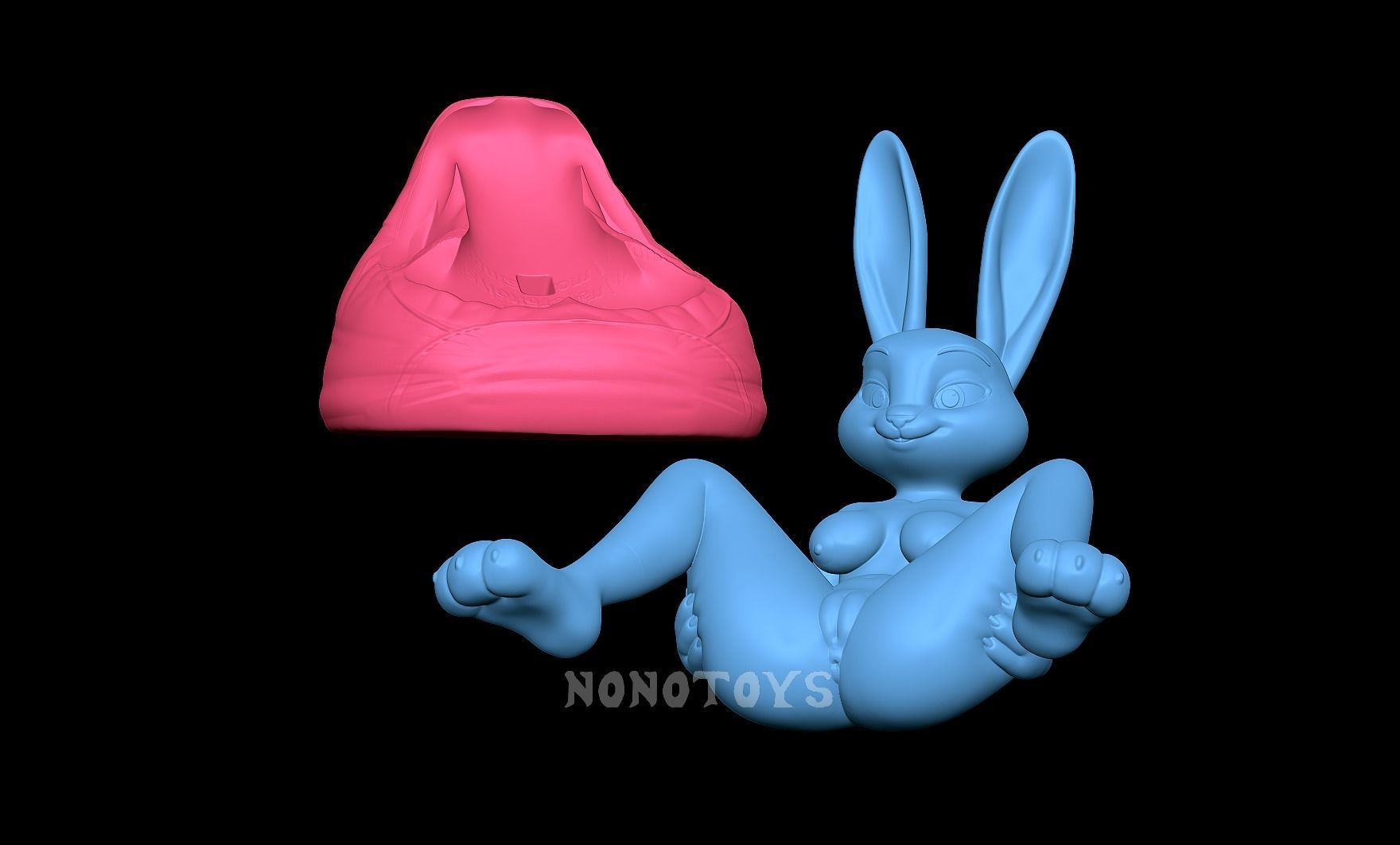 Judy NSFW 3D print model_11