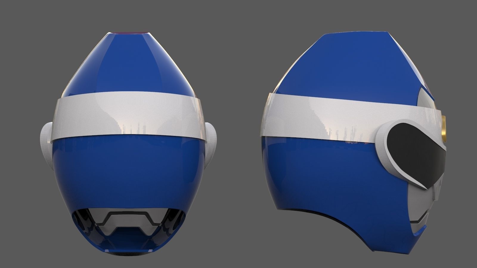 Avataro Sentai Donbrothers Saru Brother Blue 3D print model_1