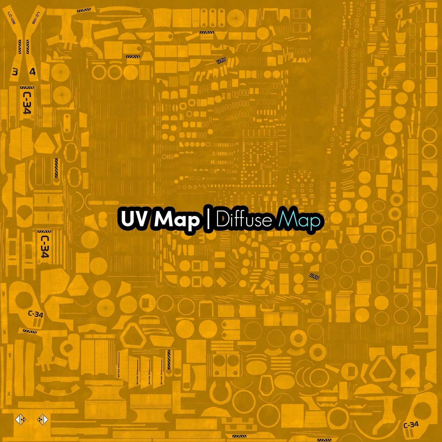 Worker Robot 3DS Max 3D model_7