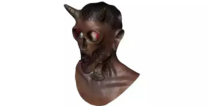 DEMON devil mask 3D model
