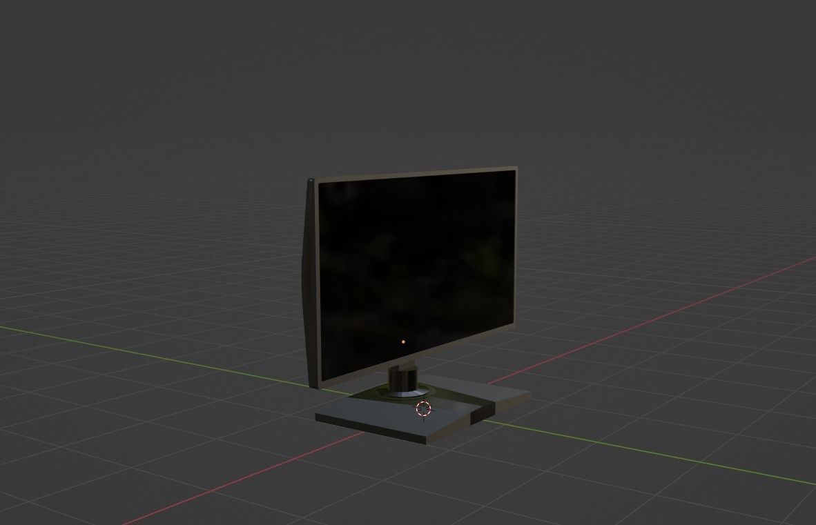 Monitor View Sonic 27in 2k 3D model_3