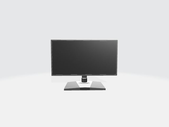 Monitor View Sonic 27in 2k 3D model_4
