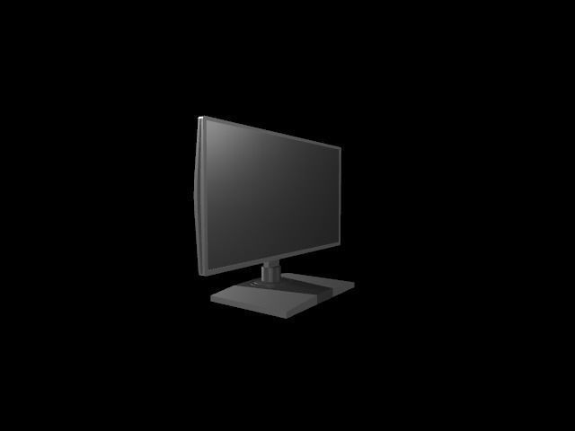 Monitor View Sonic 27in 2k 3D model_5