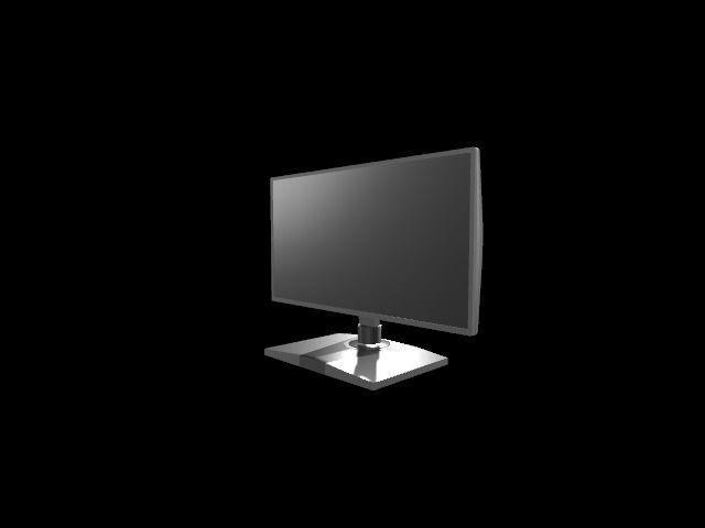 Monitor View Sonic 27in 2k 3D model_6