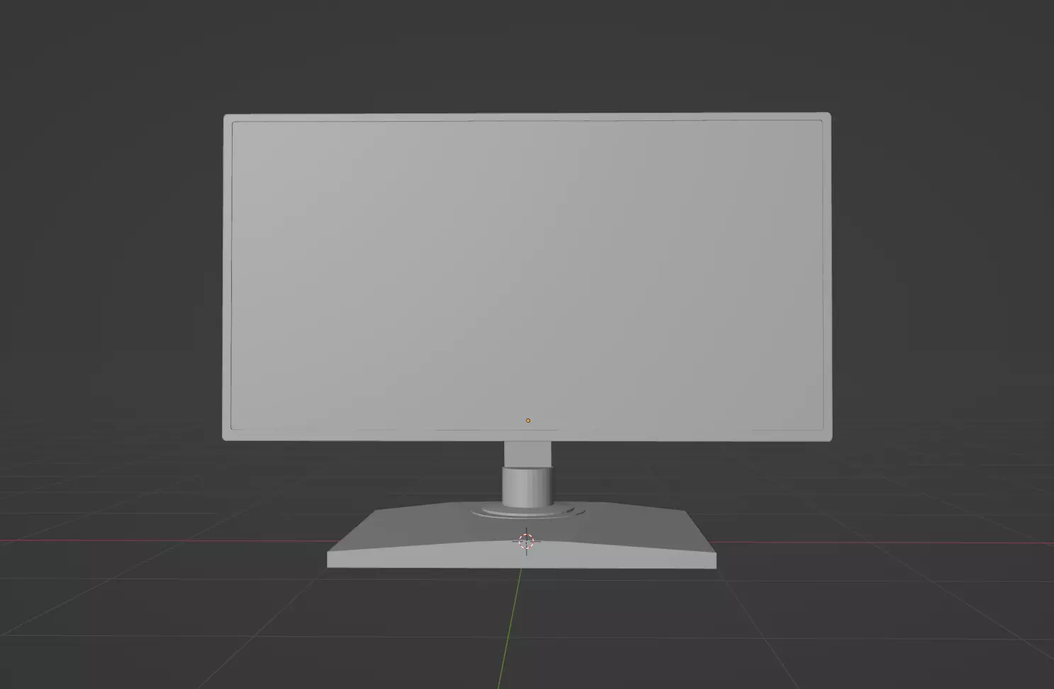 Monitor View Sonic 27in 2k 3D model_0