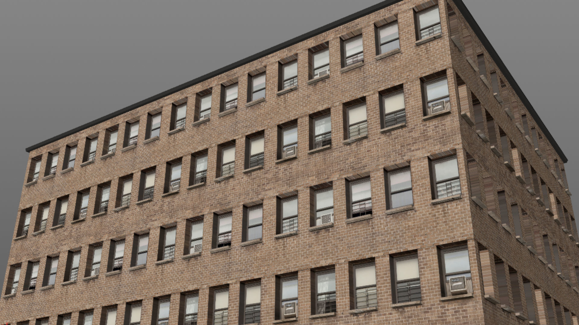 New York Buildings Pack - FBX OBJ - Low Poly 3D Model Low-poly 3D model_20