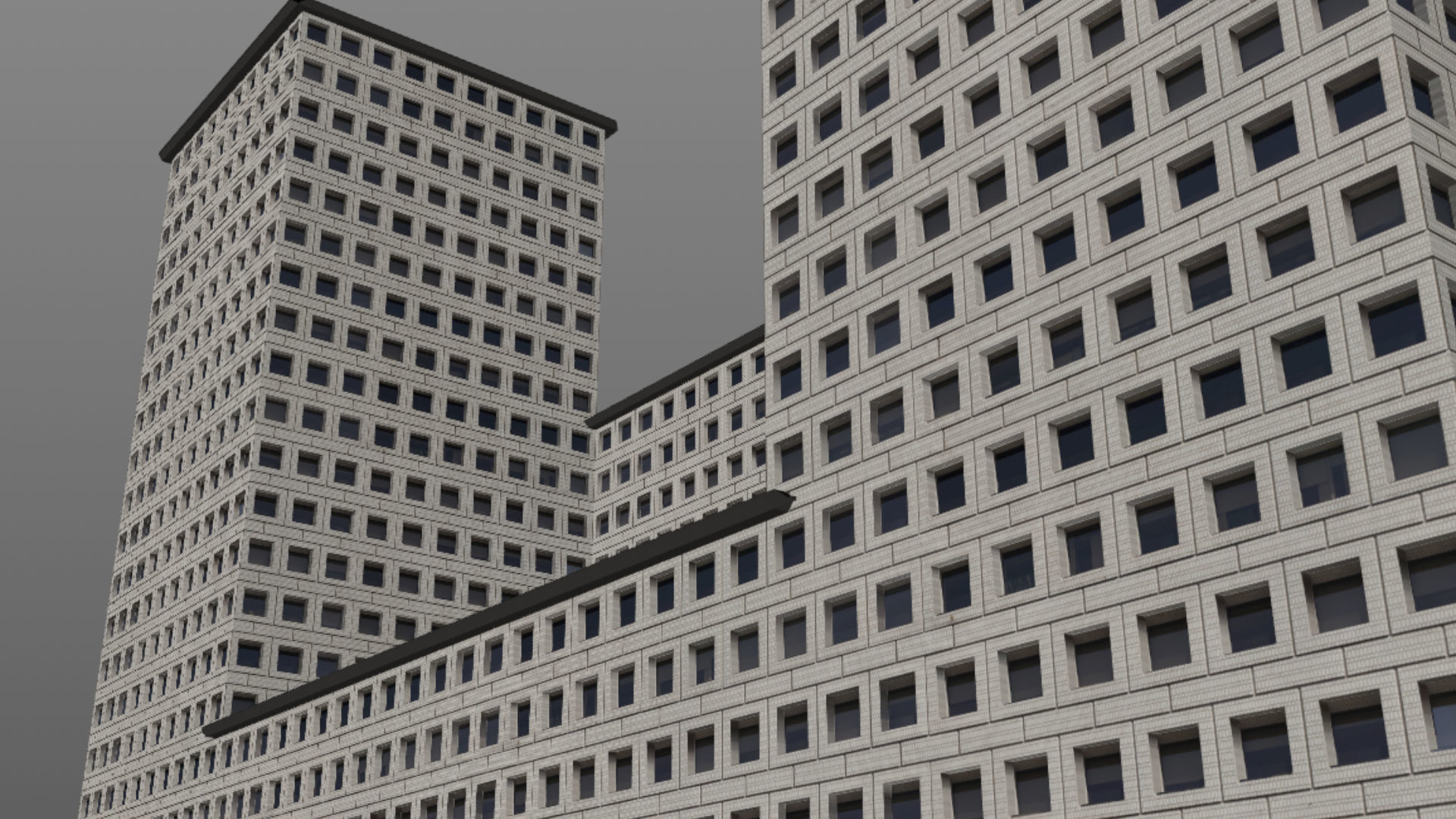 New York Buildings Pack - FBX OBJ - Low Poly 3D Model Low-poly 3D model_12