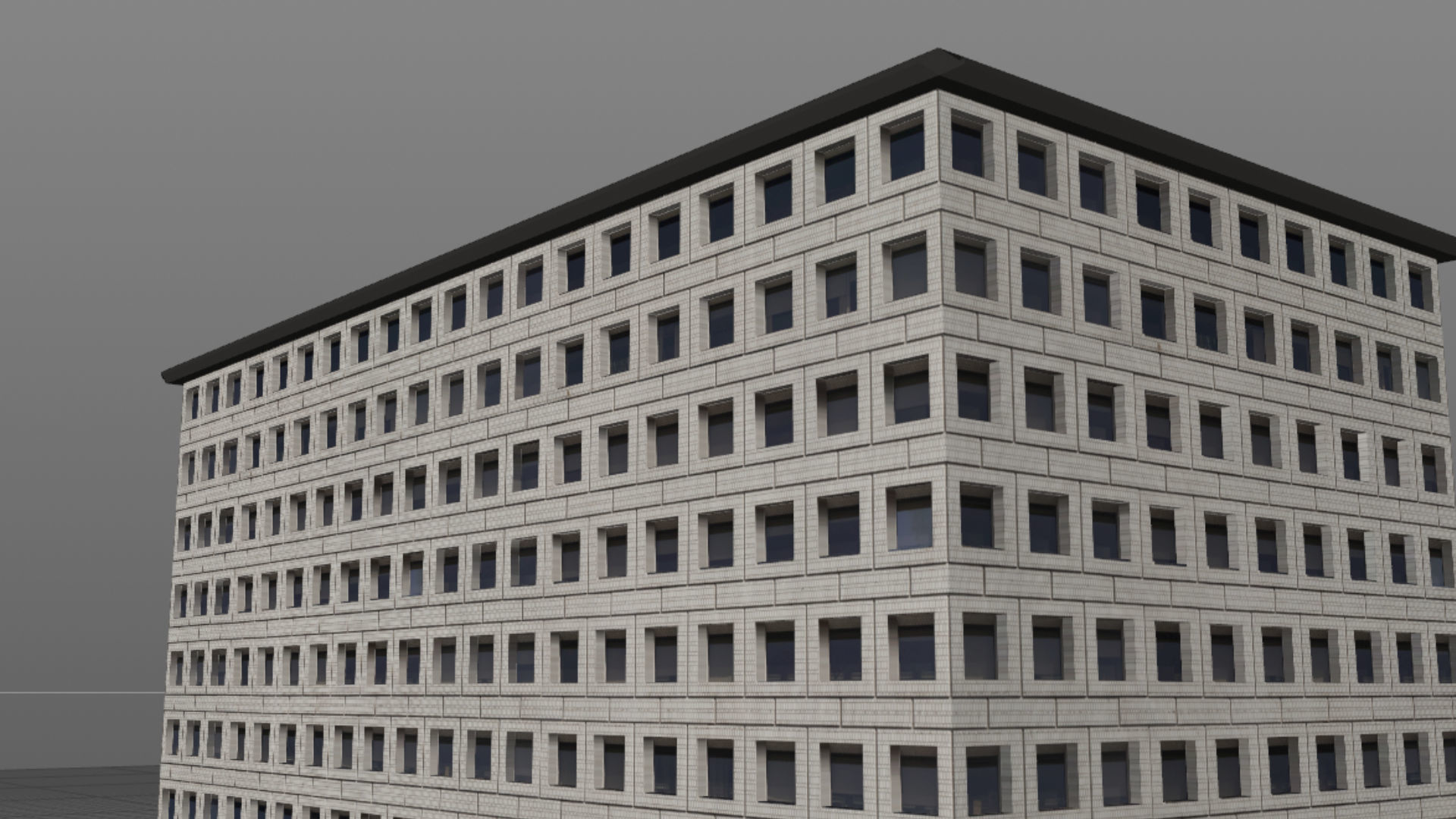 New York Buildings Pack - FBX OBJ - Low Poly 3D Model Low-poly 3D model_14