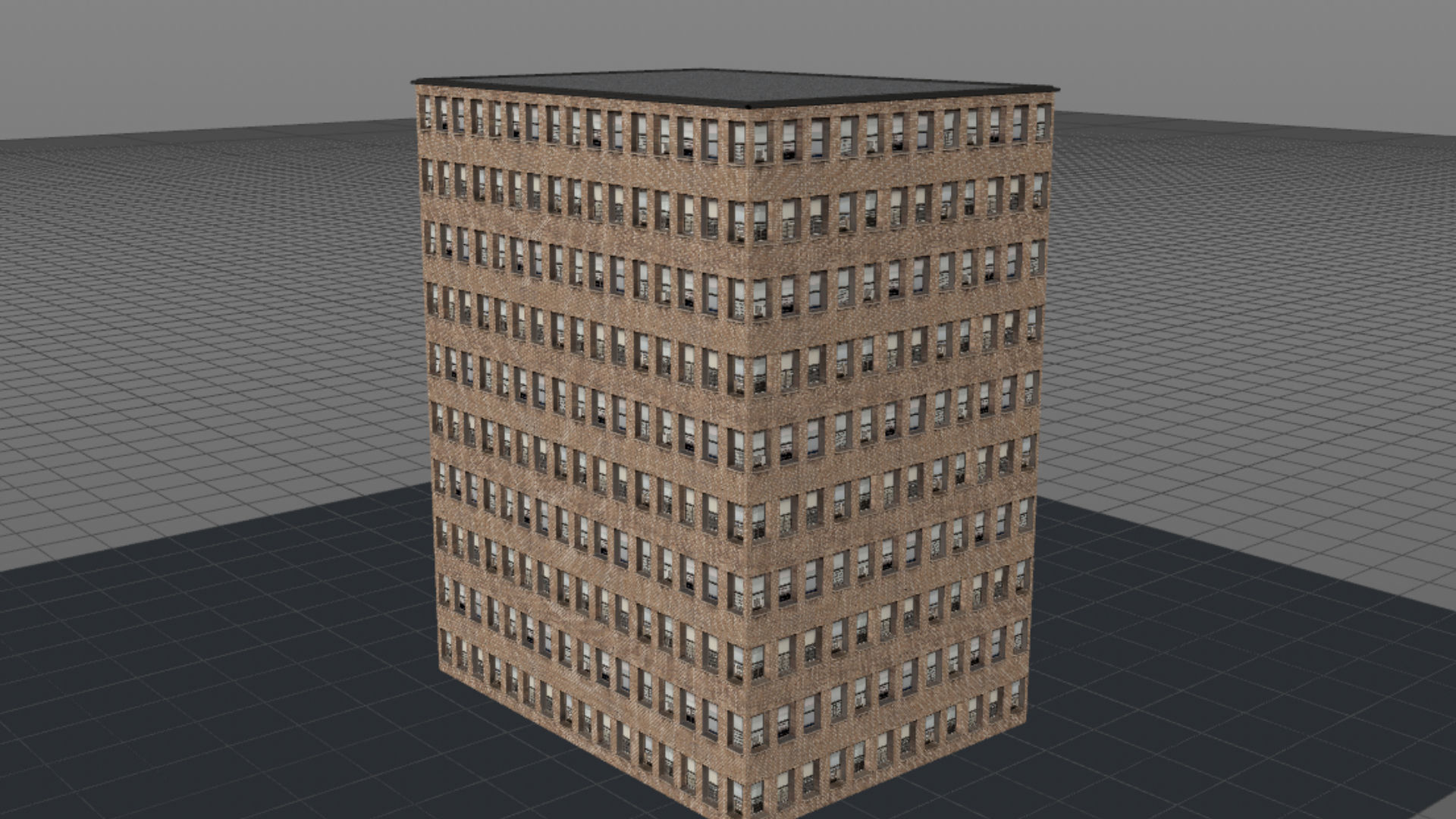 New York Buildings Pack - FBX OBJ - Low Poly 3D Model Low-poly 3D model_21