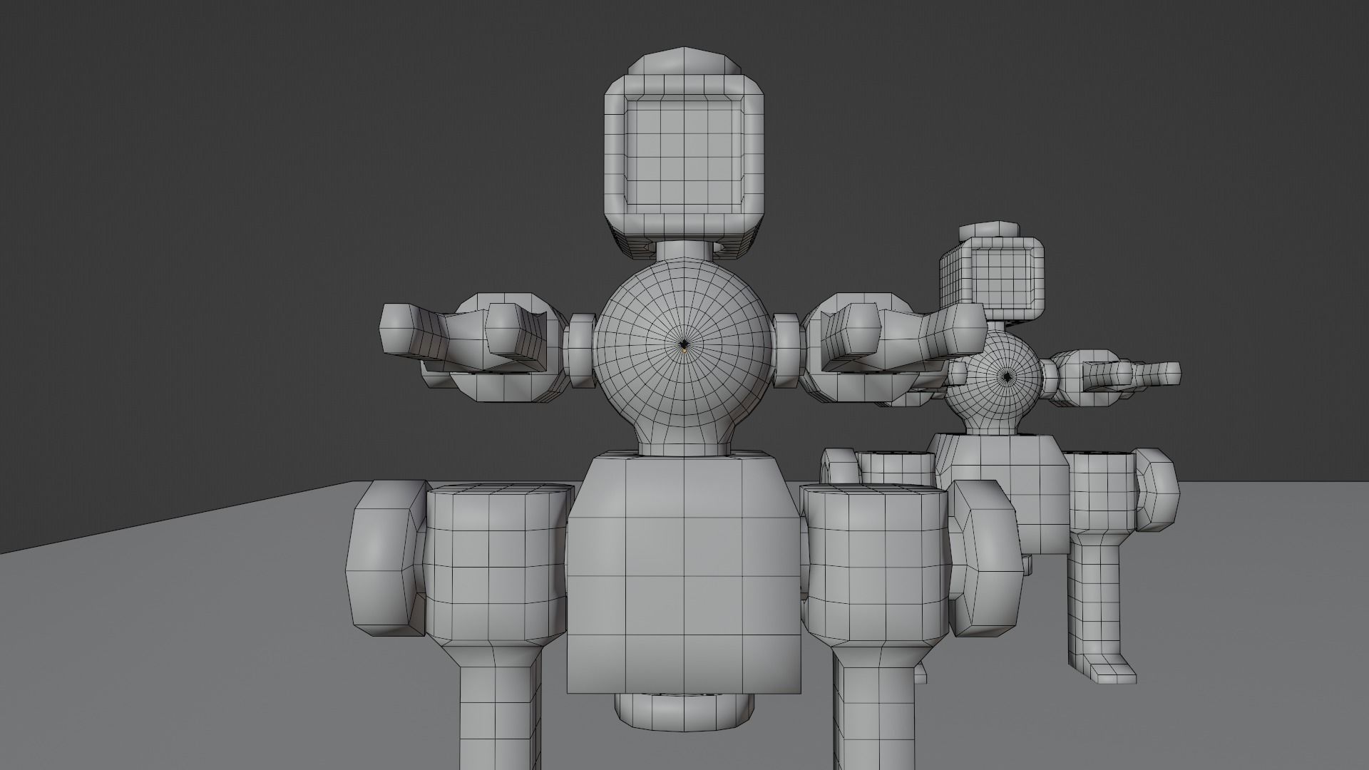 Toy Robots 3D model_9