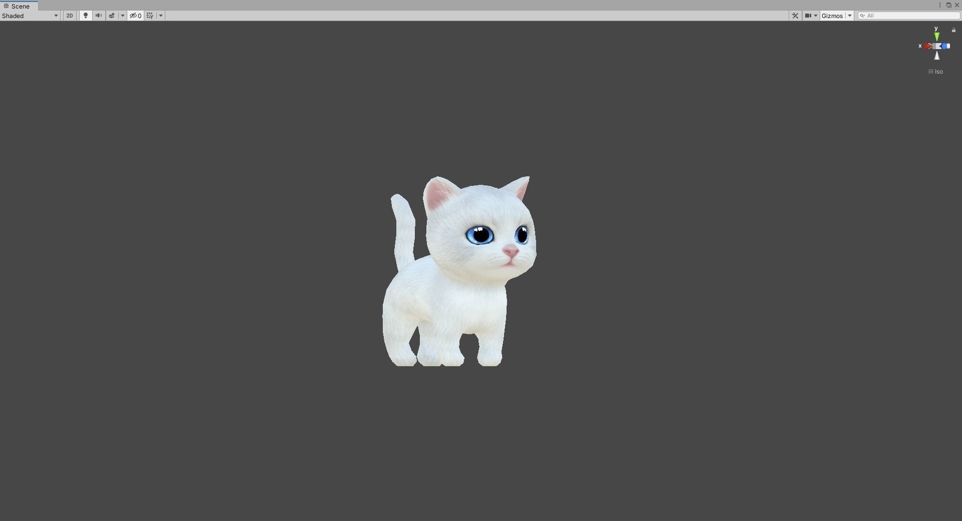 Animate cute cats  Low-poly 3D model_5