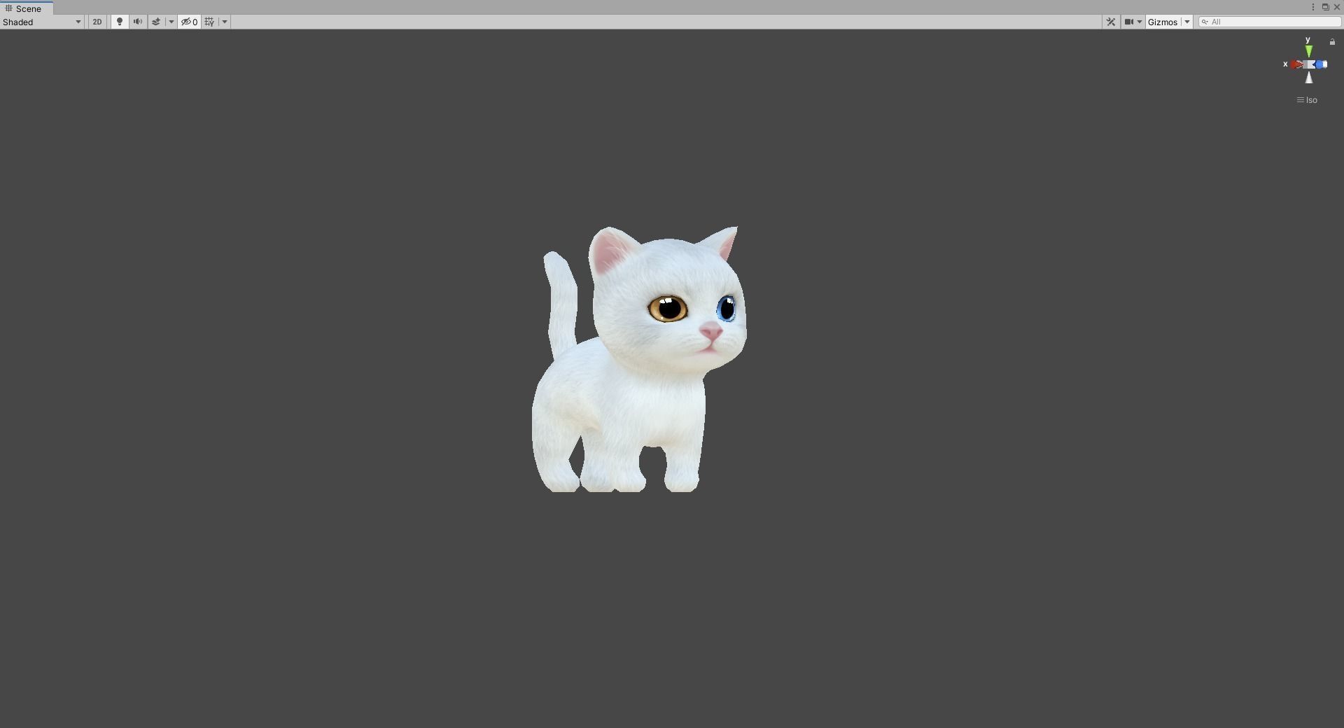Animate cute cats  Low-poly 3D model_6