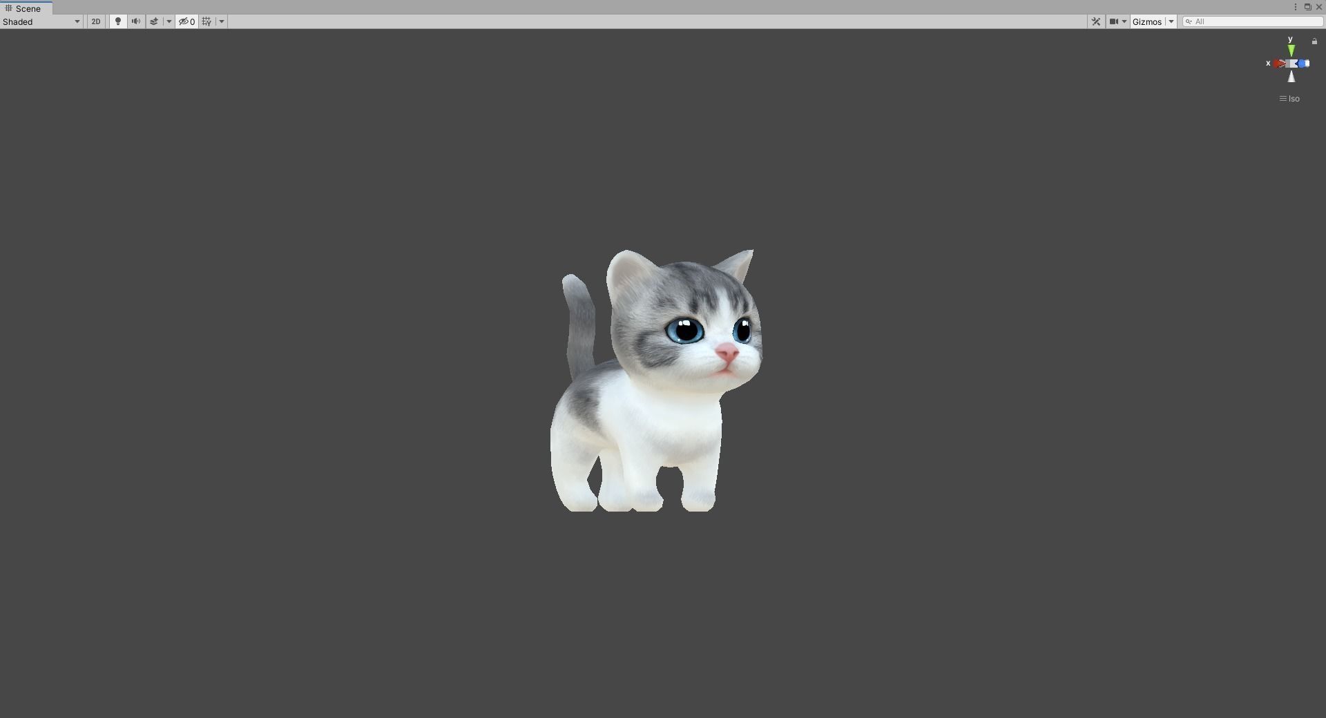 Animate cute cats  Low-poly 3D model_2
