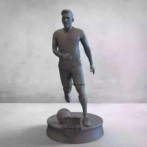 Lionel Messi 3D Model