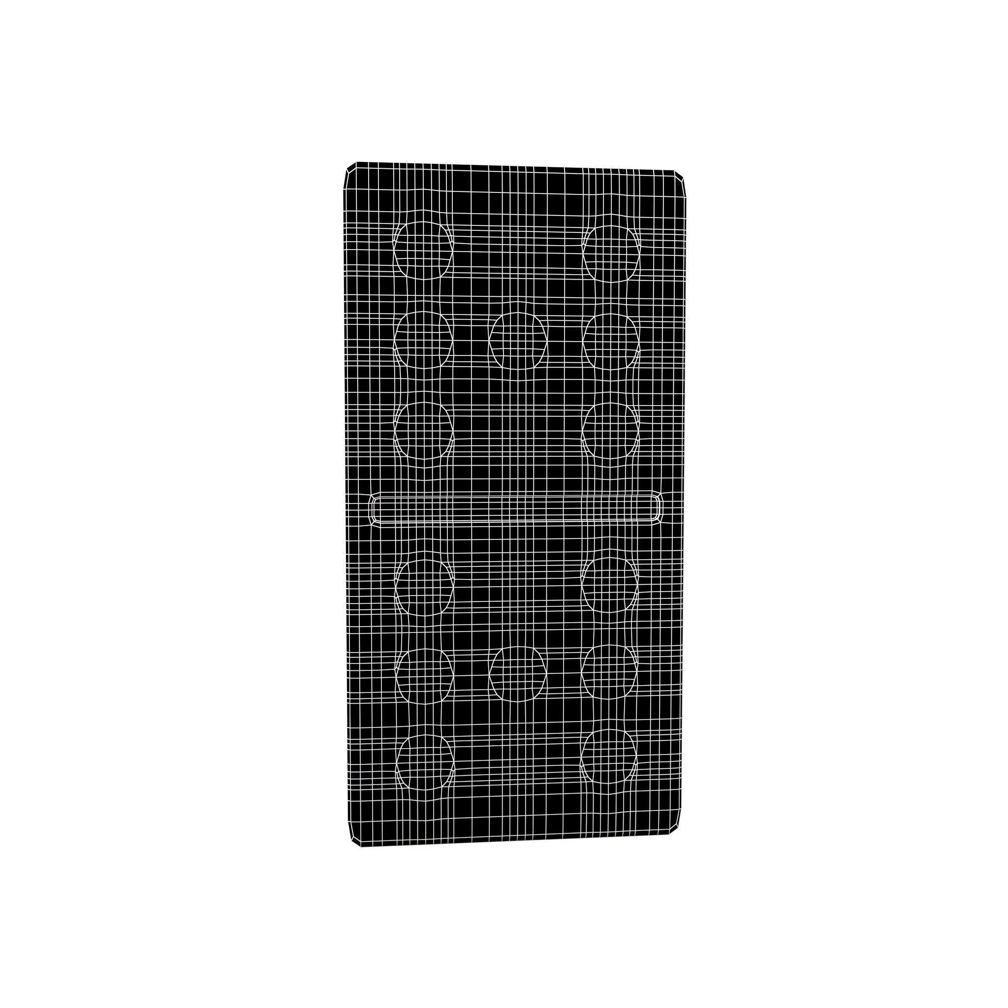 Dominoes v1 005 Low-poly 3D model_4