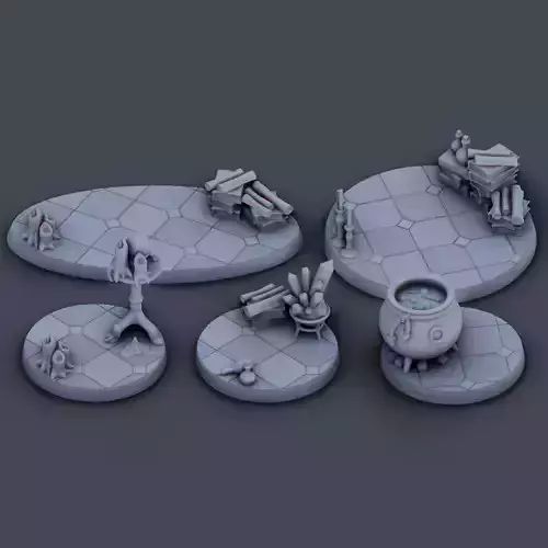 Round Base Magic Academy Pack