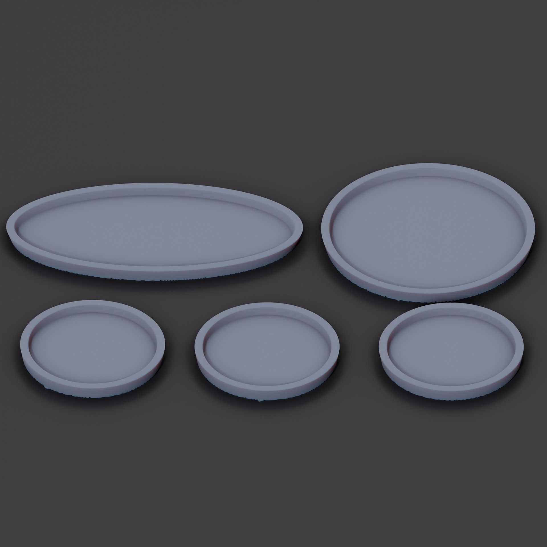 Round Base Magic Academy Pack 3D print model_7