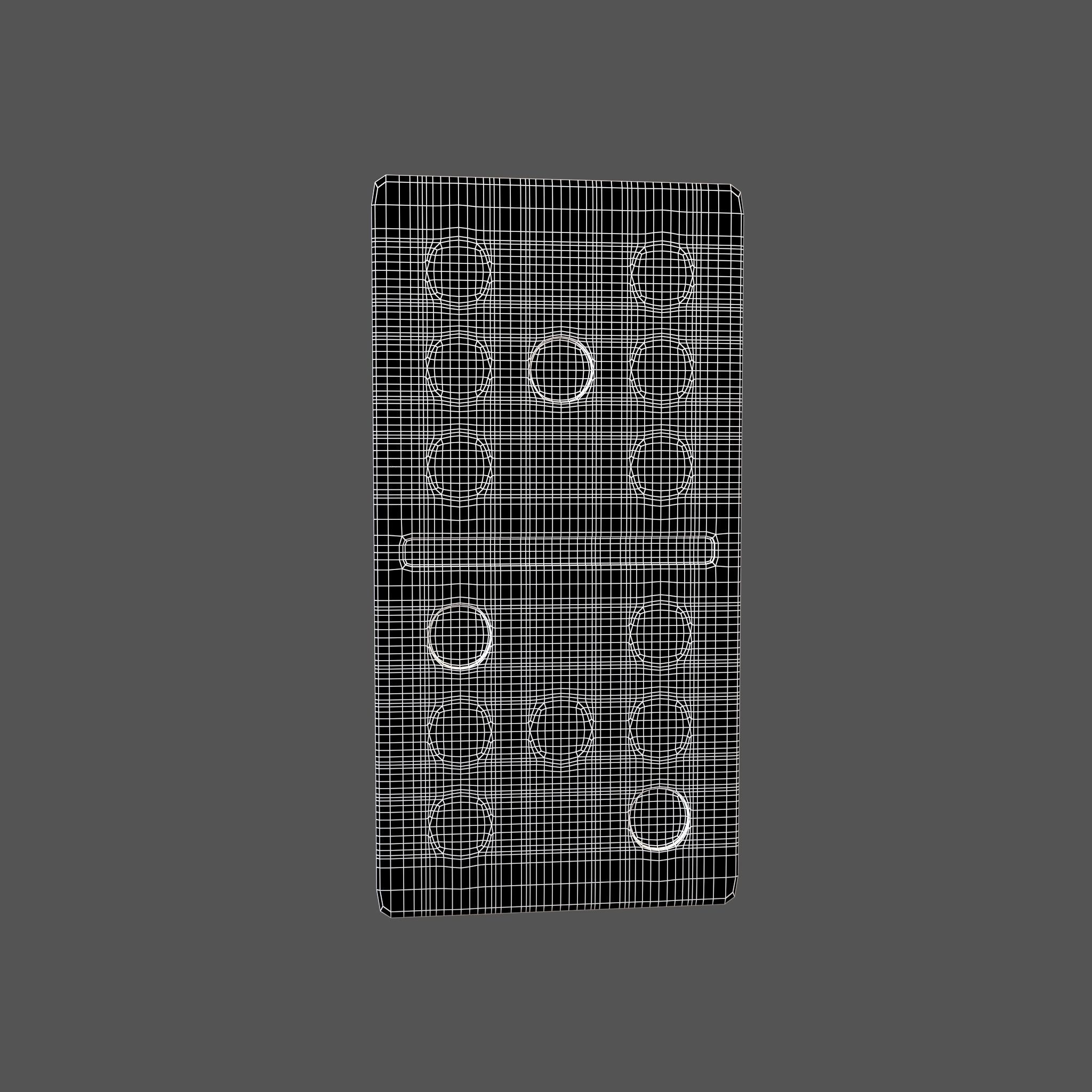 Dominoes v3 006 Low-poly 3D model_4