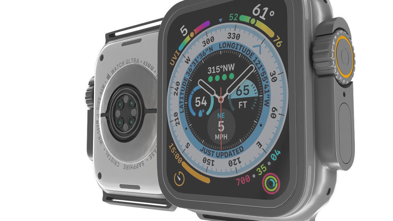 Apple watch ultra 3D model_14