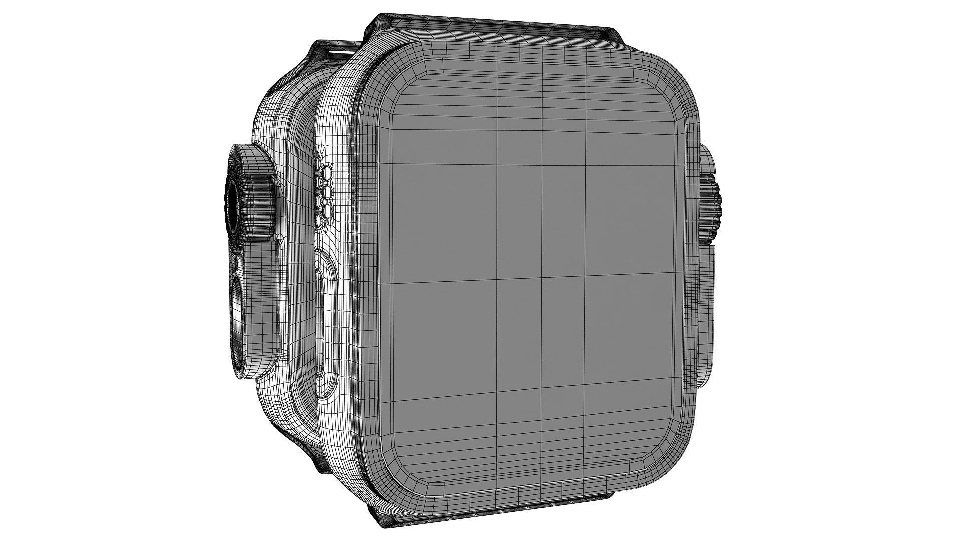 Apple watch ultra 3D model_20