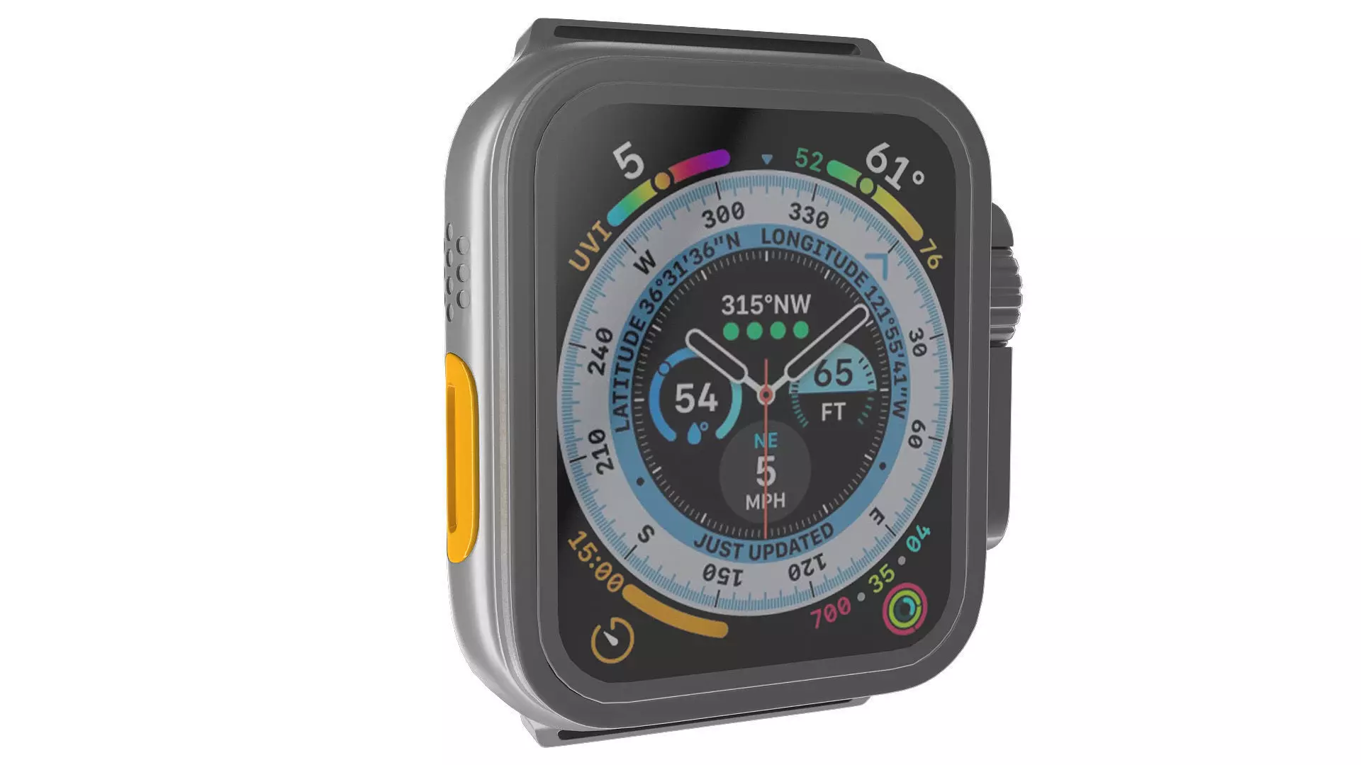 Apple watch ultra 3D model_0