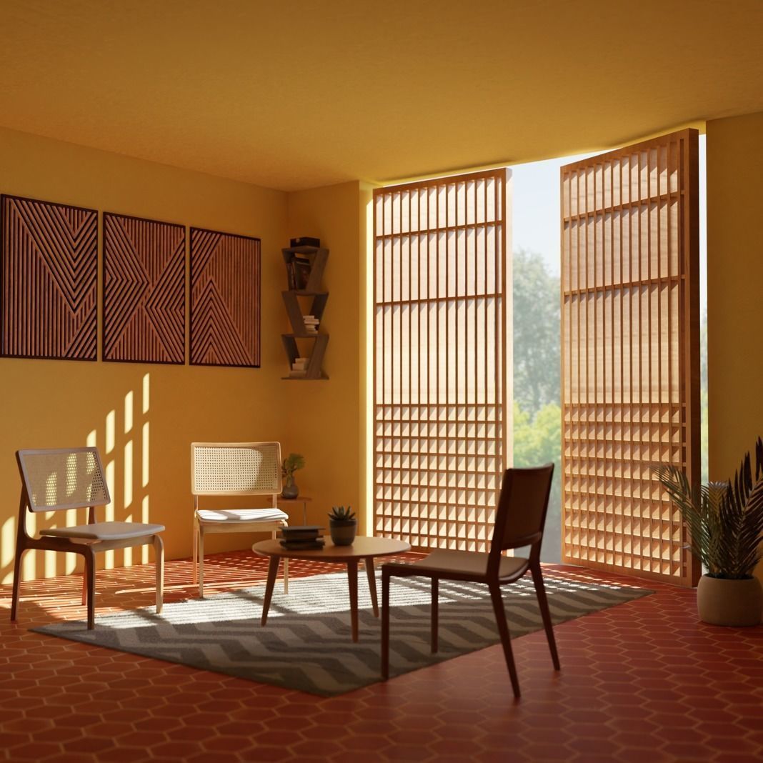 Architecture Interior 3D model_4