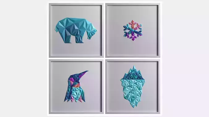 Paper ArtWork 14 3D model