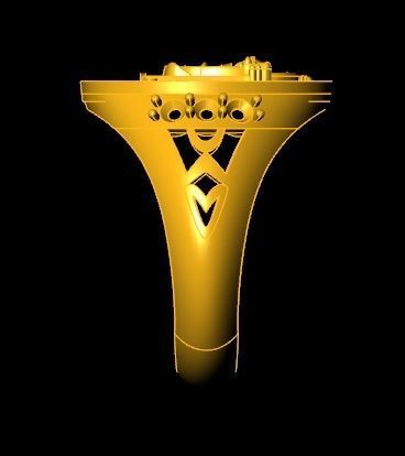 Balaji ring 3D print model_1