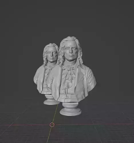 Friedrich Schiller 3D print model