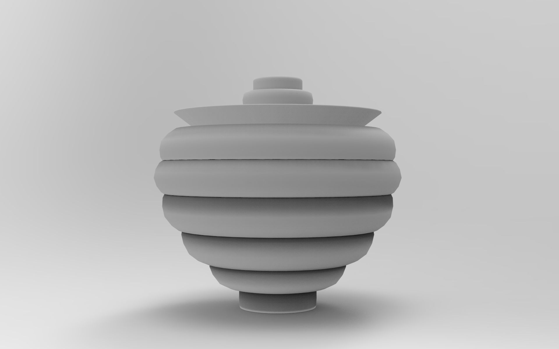 Tania Vase 3D model_7