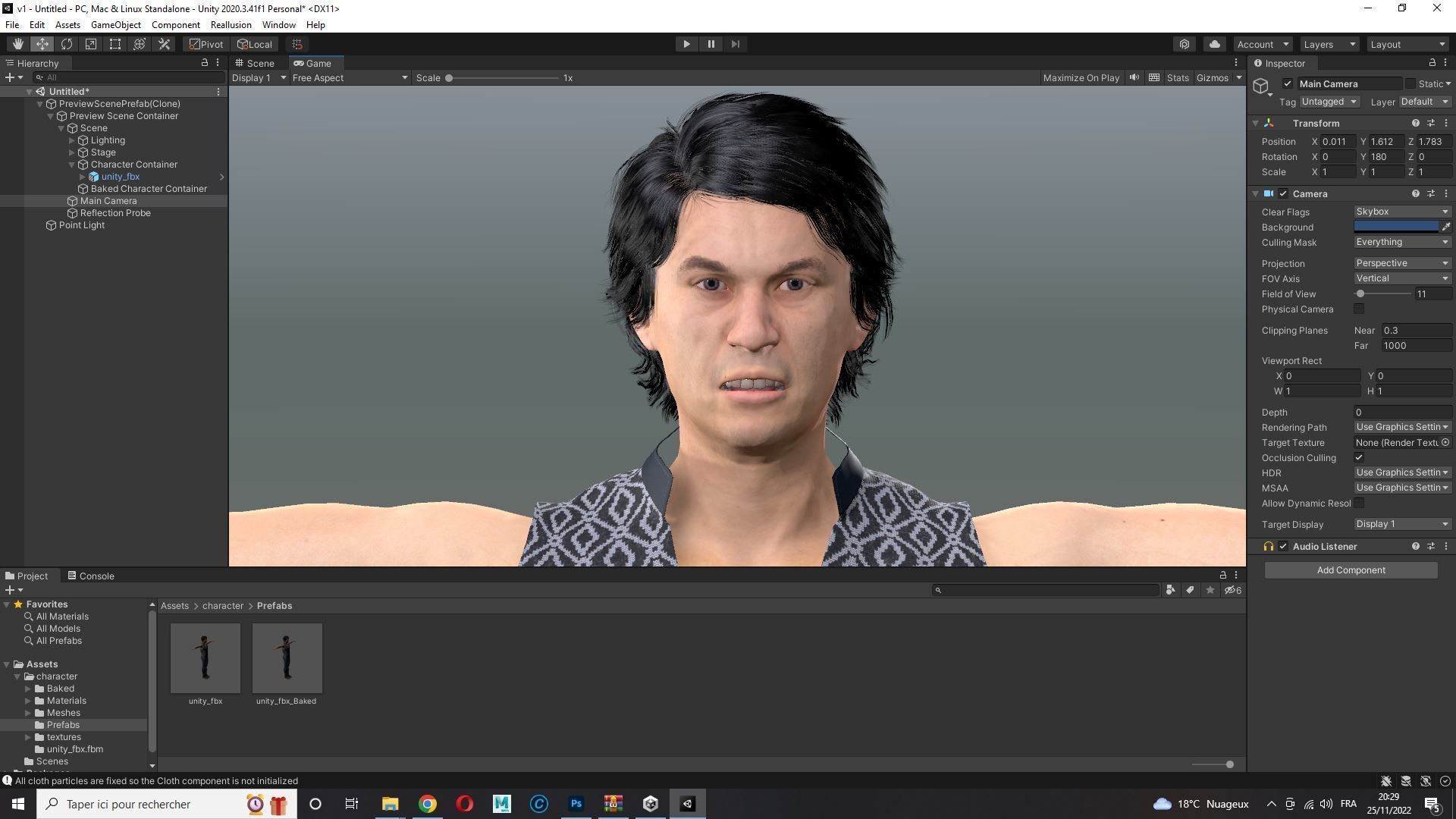 Asian Gangster Yakuza Low-poly 3D model_32