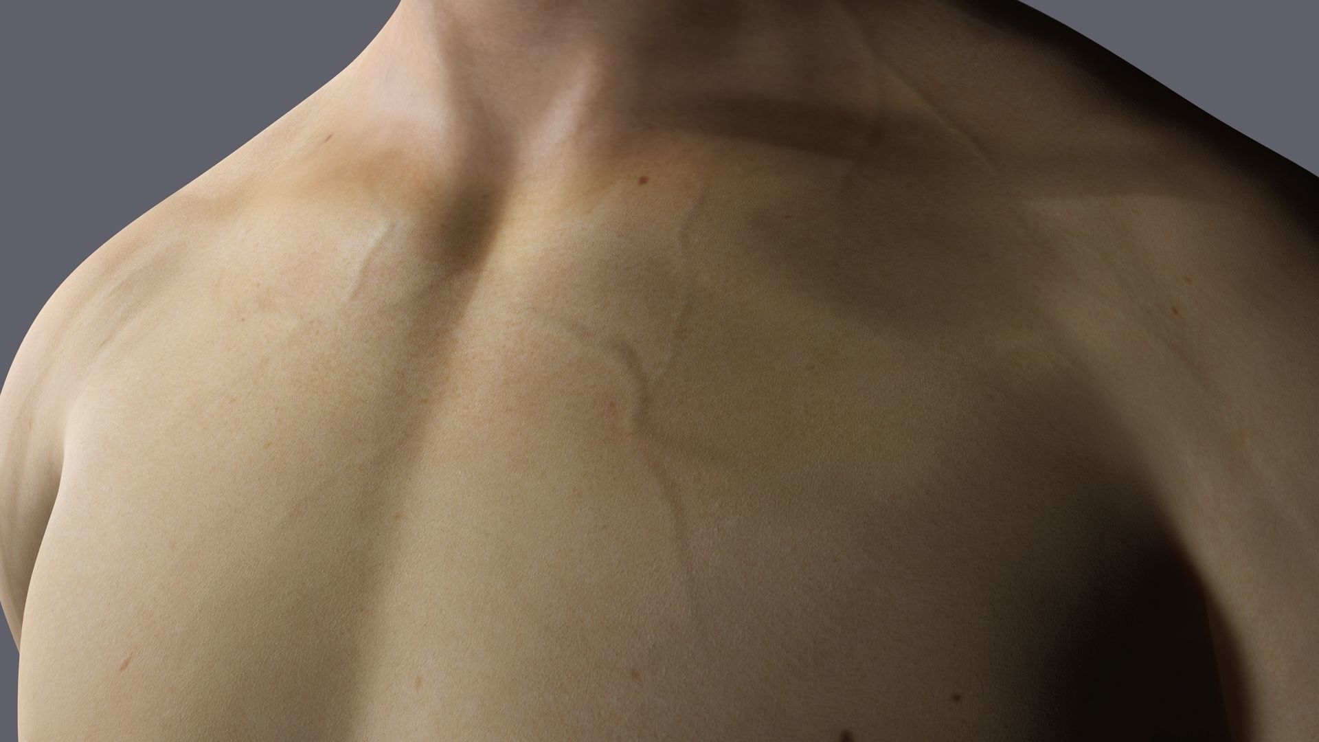 Asian Gangster Yakuza Low-poly 3D model_16