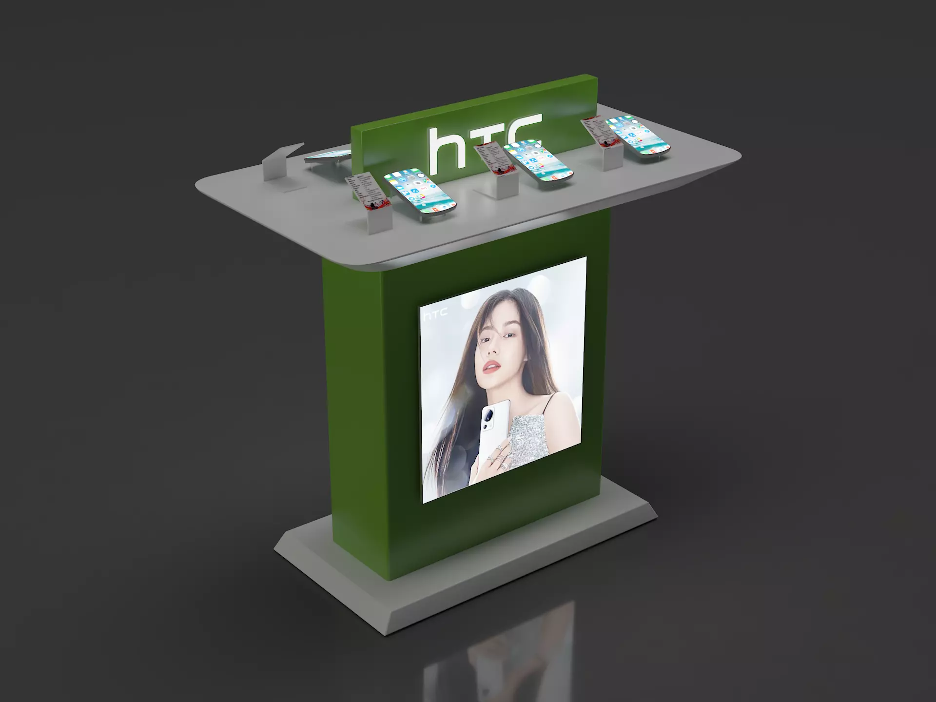 Enhance Your Mobile Experience with Live 3D Model Table 3D model
