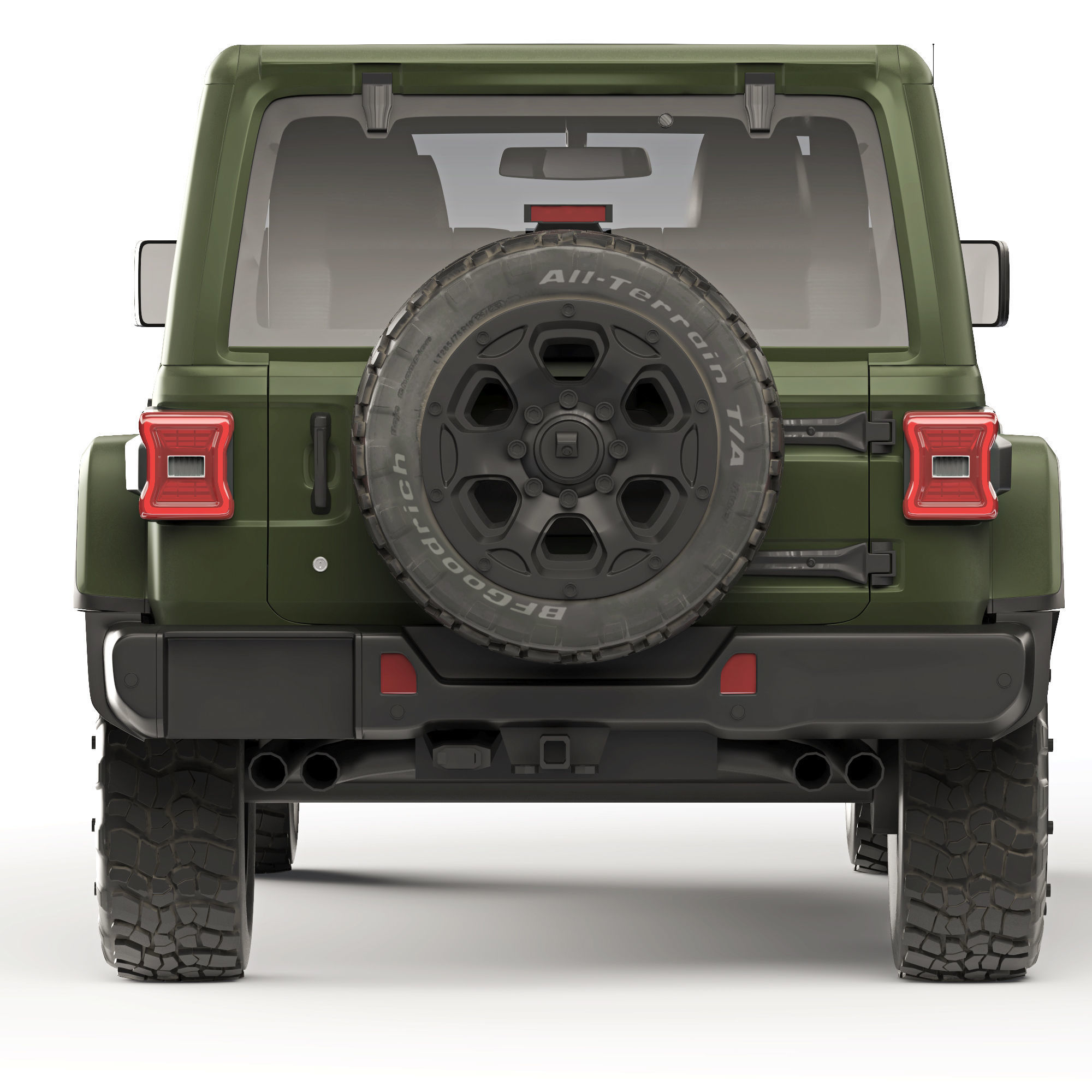 Jeep Wrangler 392 2022 3D model_4