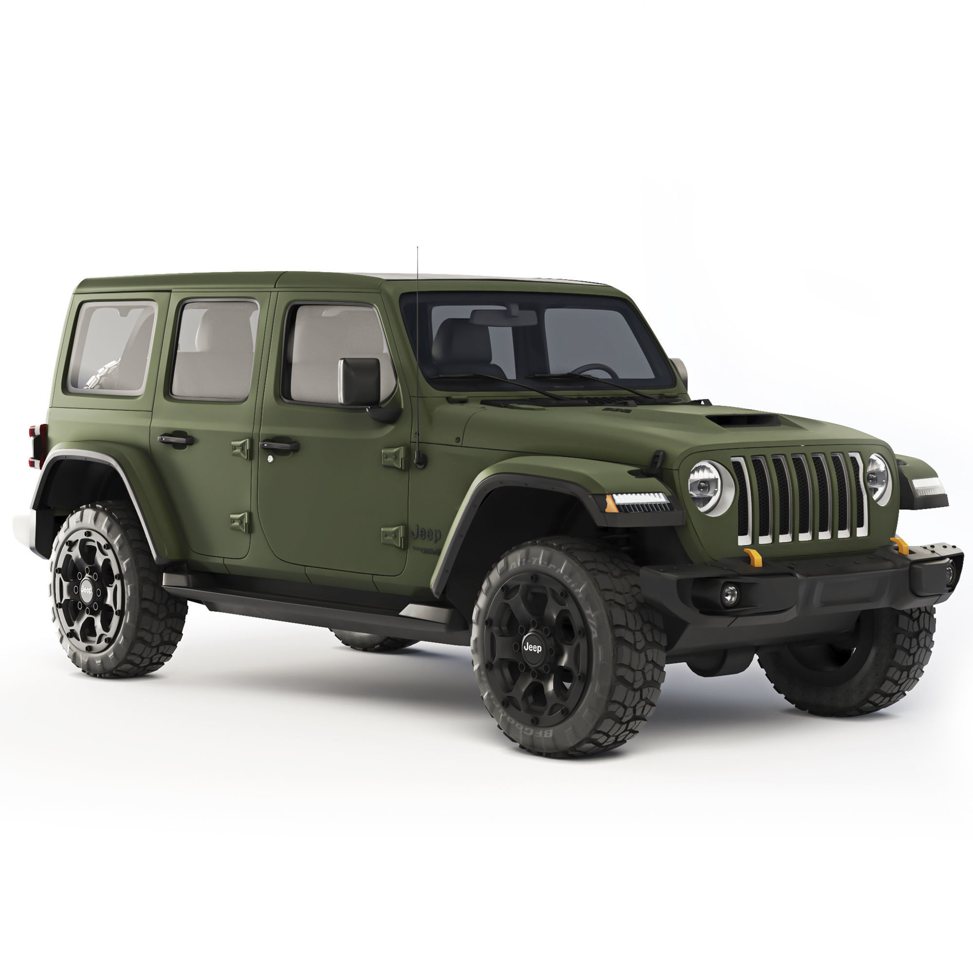Jeep Wrangler 392 2022 3D model_6