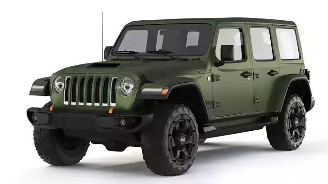 Jeep Wrangler 392 2022 3D model