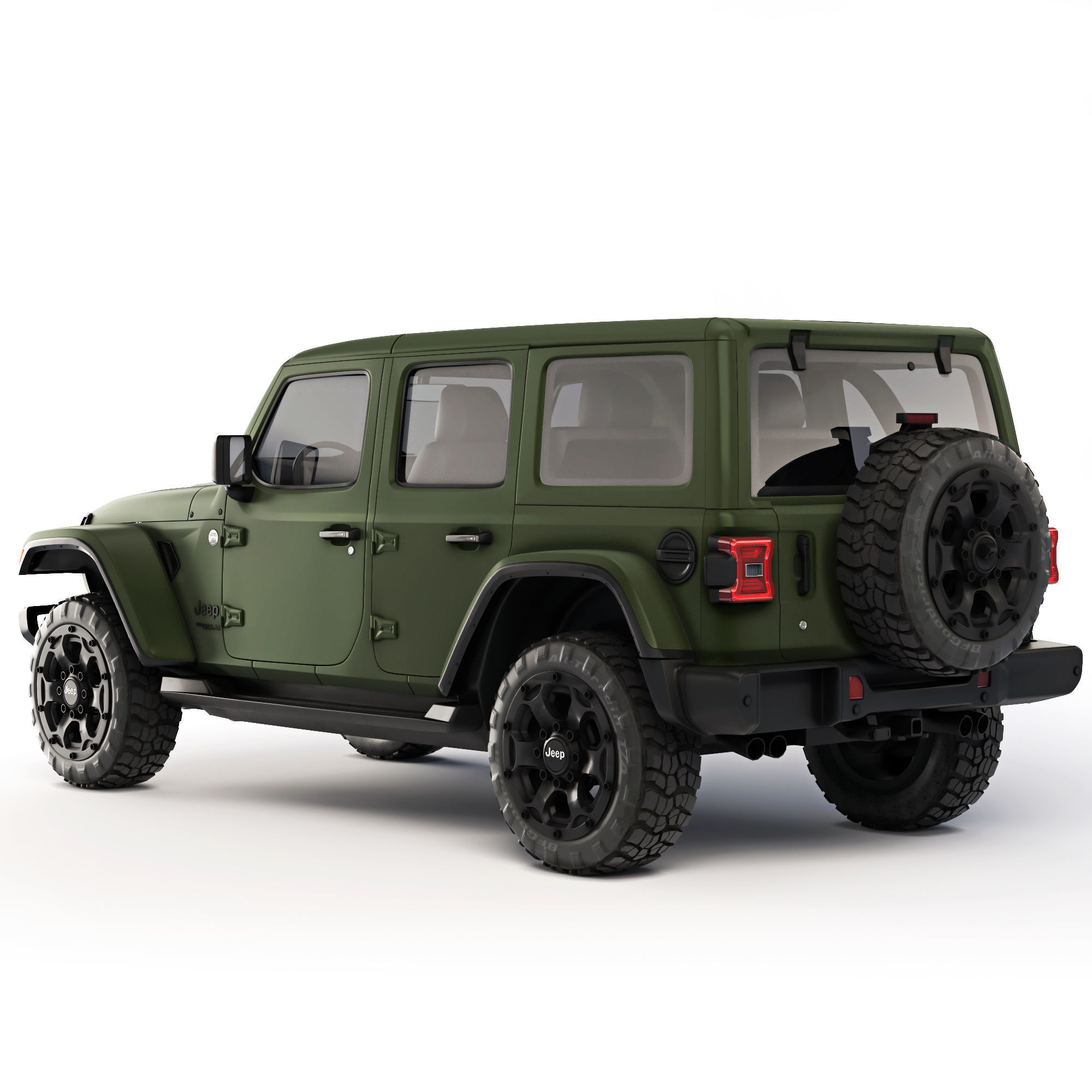 Jeep Wrangler 392 2022 3D model_3