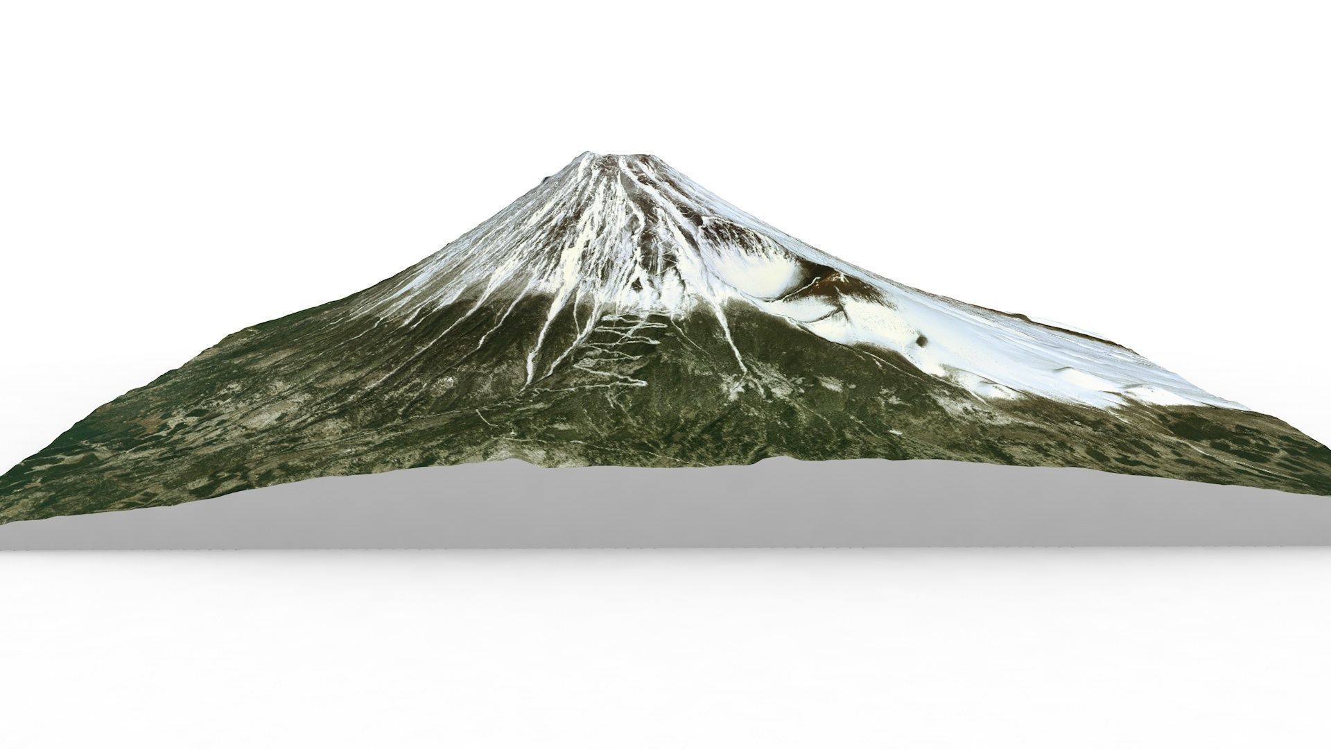 Mount Fuji Free 3D model_1