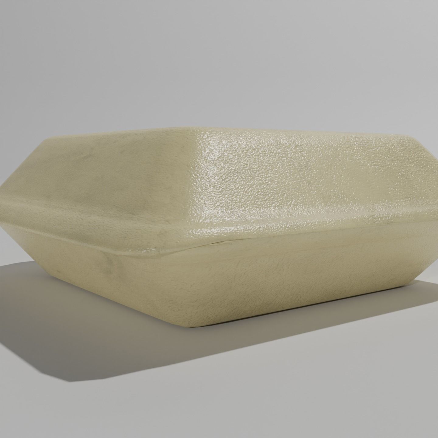 Styrofoam Containers Pack 3D model_13