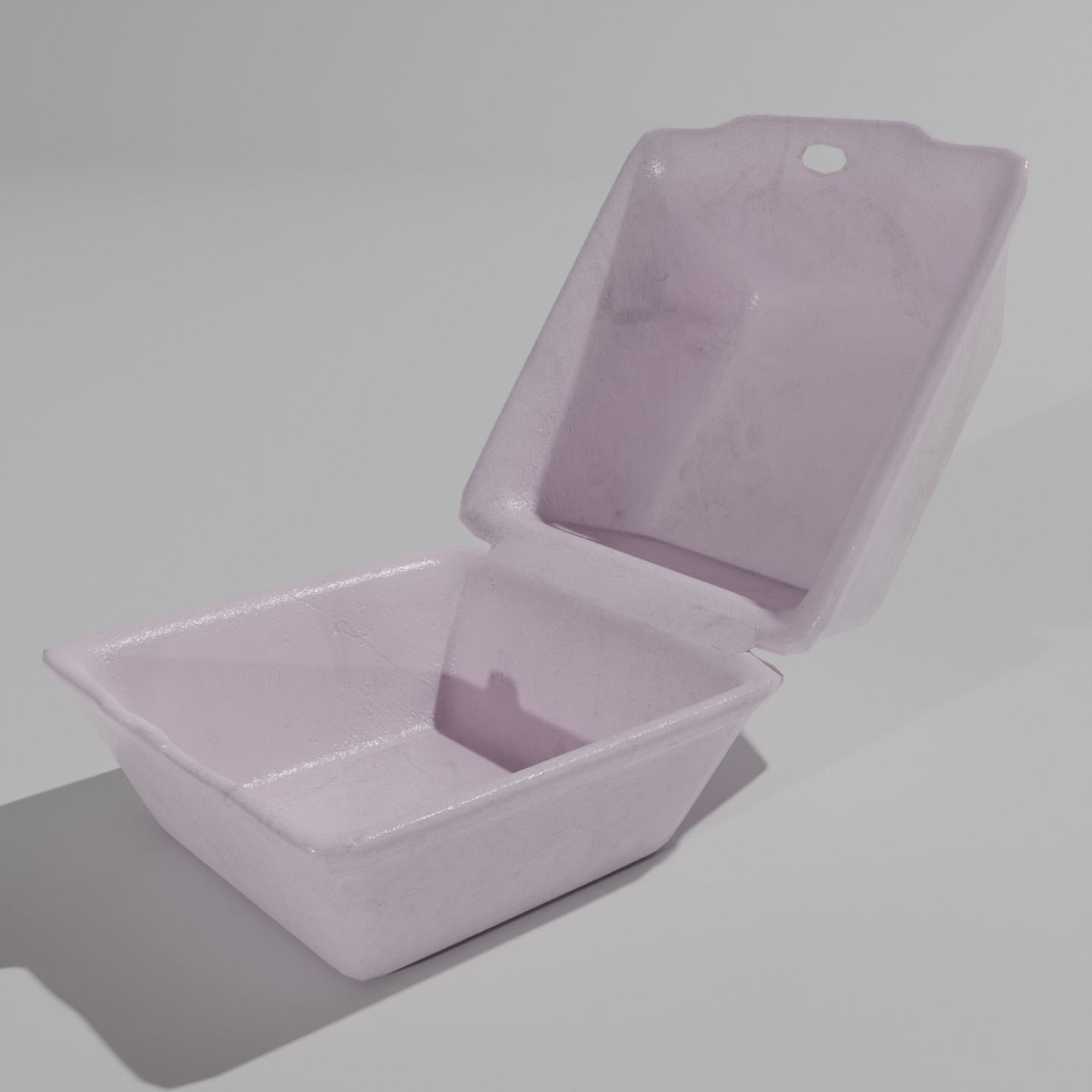 Styrofoam Containers Pack 3D model_10