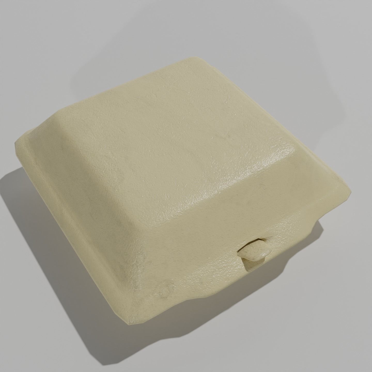 Styrofoam Containers Pack 3D model_6