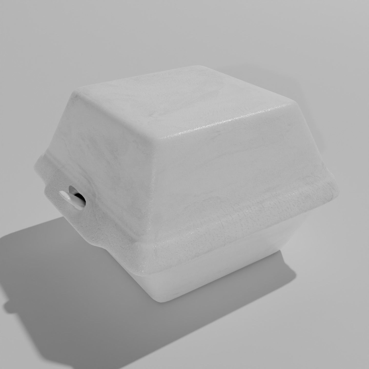 Styrofoam Containers Pack 3D model_2