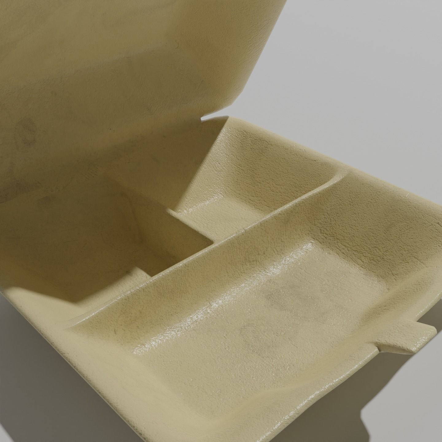 Styrofoam Containers Pack 3D model_14
