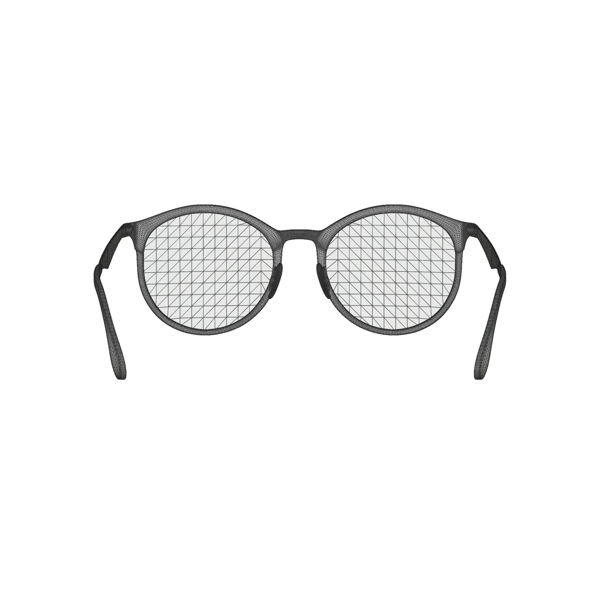 Ray-Ban Emma - RB4277 6306T3 Sunglasses Low-poly 3D model_6