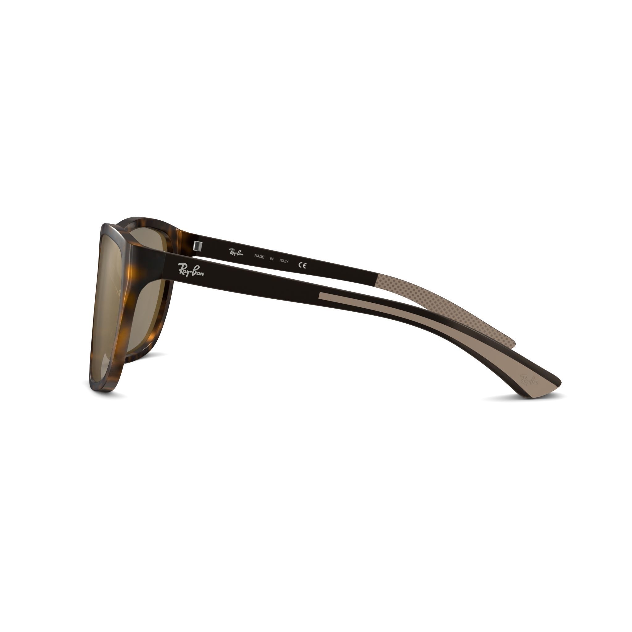 Ray-Ban - RB4307 710 73 Sunglasses Low-poly 3D model_3