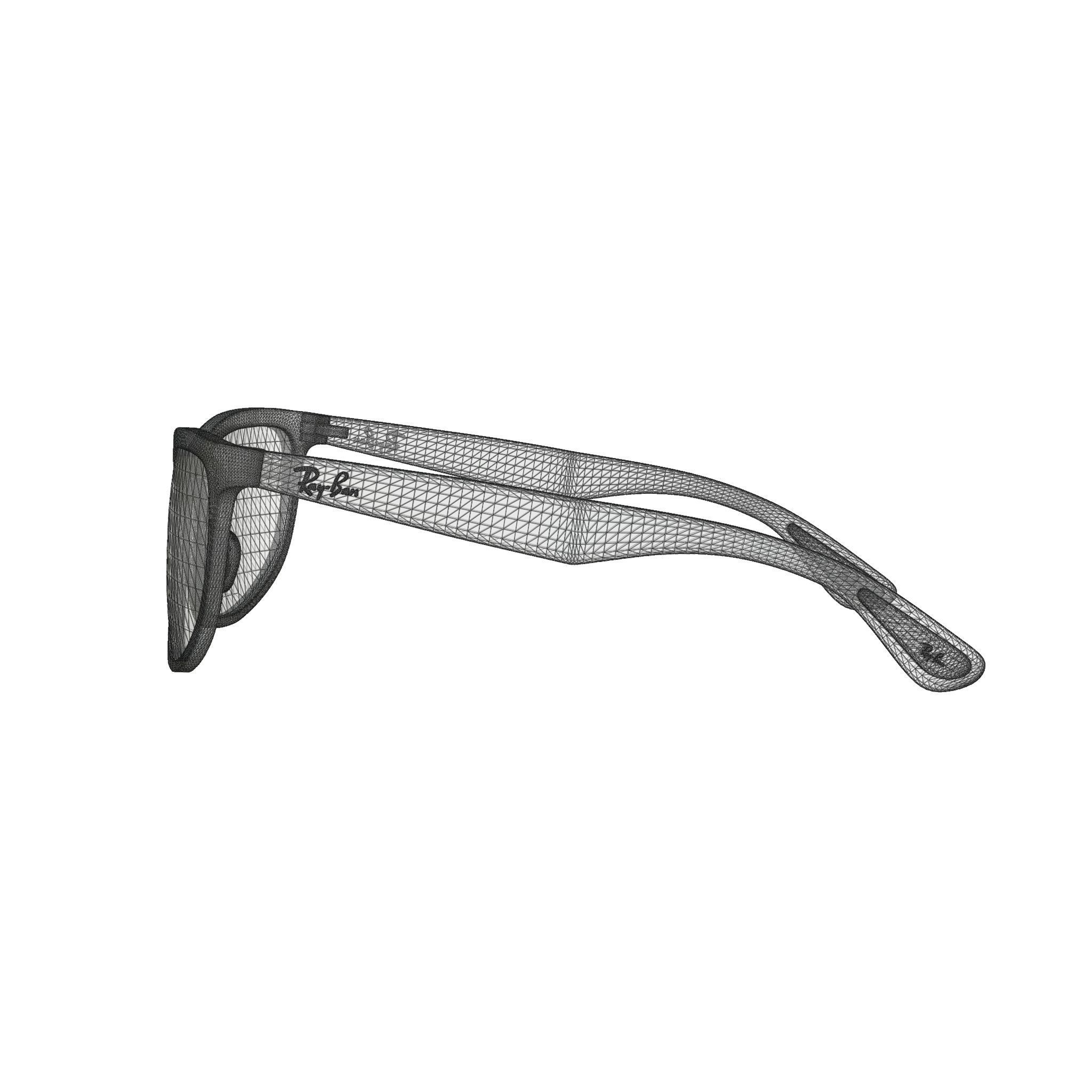 Ray-Ban Chromance RB4265 601SA1 Sunglasses Low-poly 3D model_8