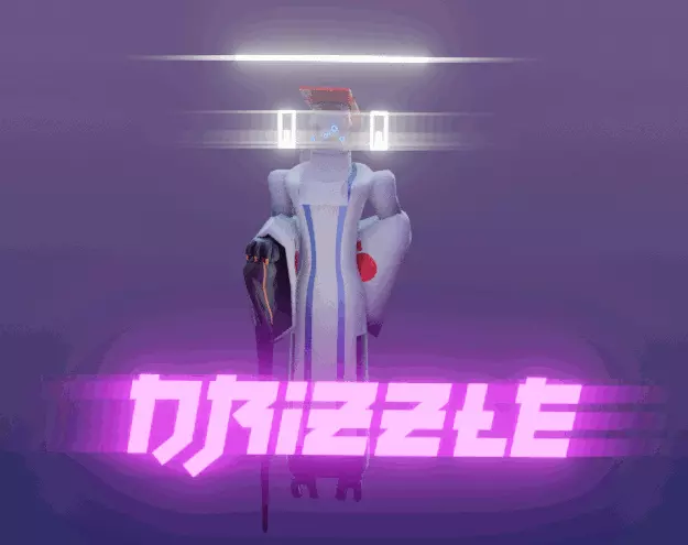 Lowpoly Robo Samurai Low-poly 3D model_0