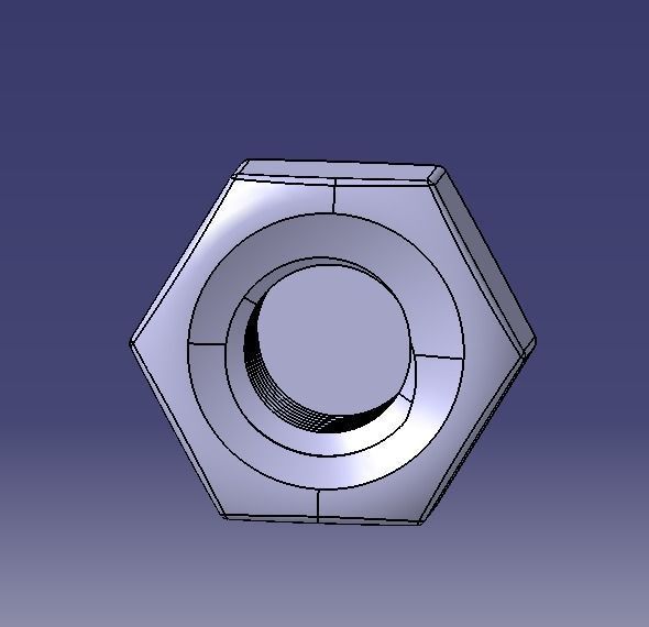 M4 Locking Acorn Nuts 3D print model_24