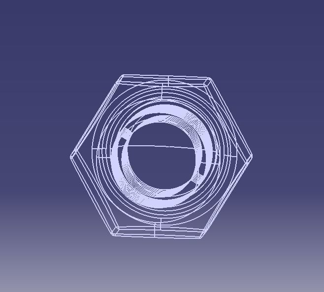 M4 Locking Acorn Nuts 3D print model_4