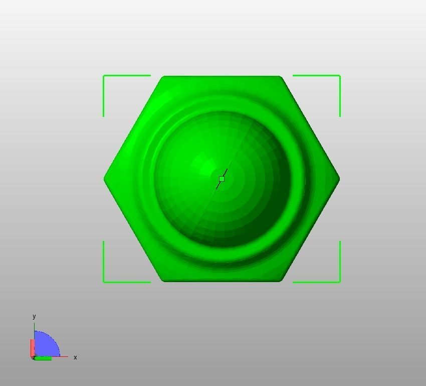 M4 Locking Acorn Nuts 3D print model_9